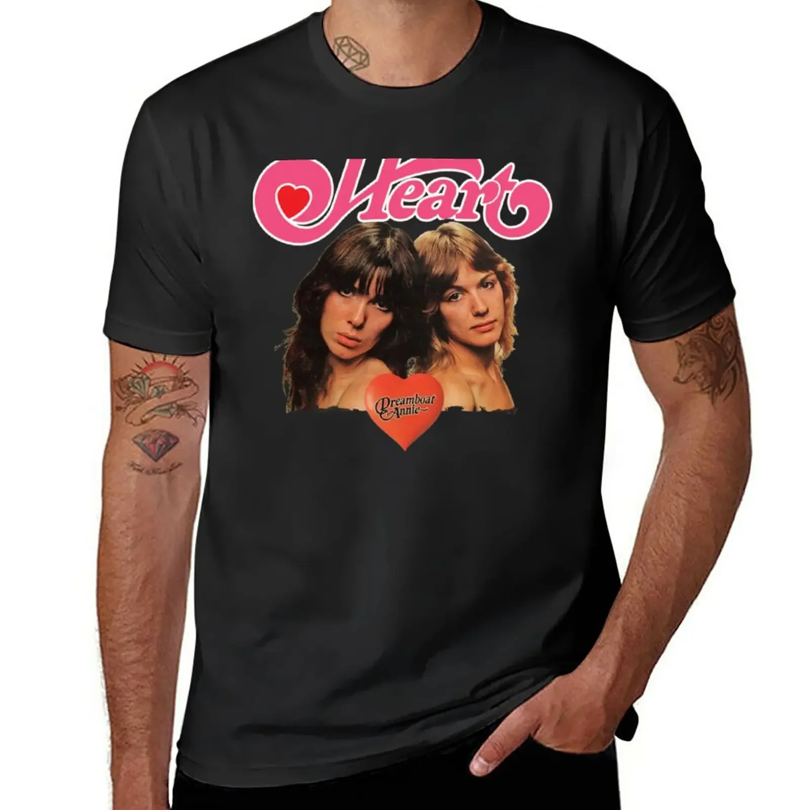 Dreamboat Annie Tour T-Shirt boys whites vintage mens t shirts