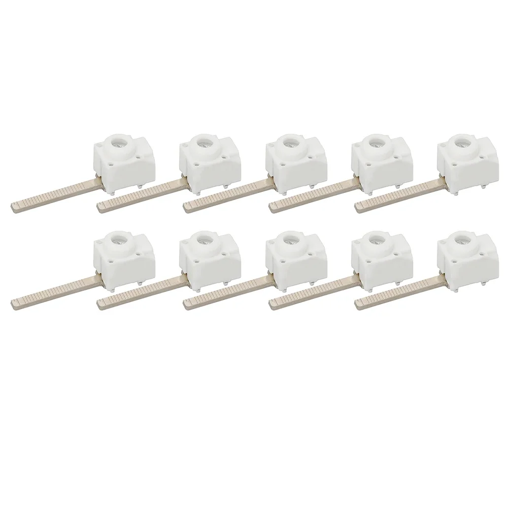 ​10pcs 63A 25mm² Terminal For Busbar Circuit Breaker Distribution Box Connector Terminal Blocks For Electrical Applications