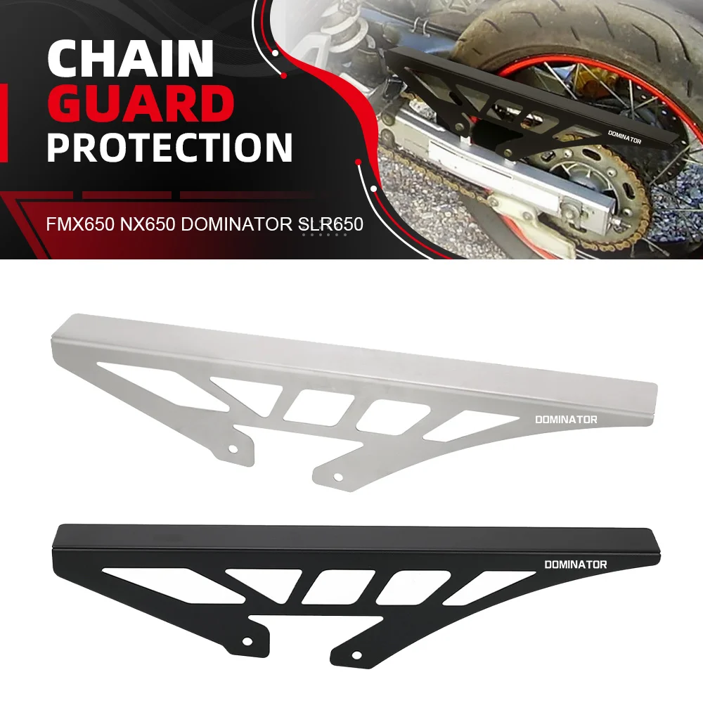 

For Honda FMX650 NX650 Dominator NX 650 SLR650 Motorcycle Accessories Belt Sprocket Cover Chain Decorative Protector Mud Guard