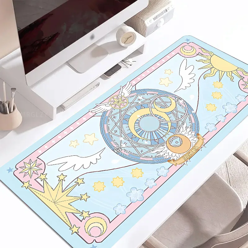 

Cardcaptor Sakura Коврик для мыши Настольный коврик Игровые коврики Офисный игровой коврик для мыши для ПК Настольный аксессуар Ковер Компьютерный коврик на столе Коврик