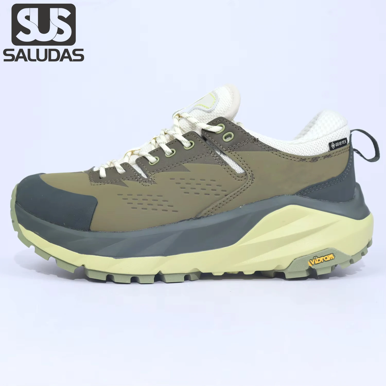 SALUDAS Original Trail Running Shoes Waterproof Mountain GTX Hiking Shoes Men Women Anti-Slip Outdoor Camping Trekking Sneakers