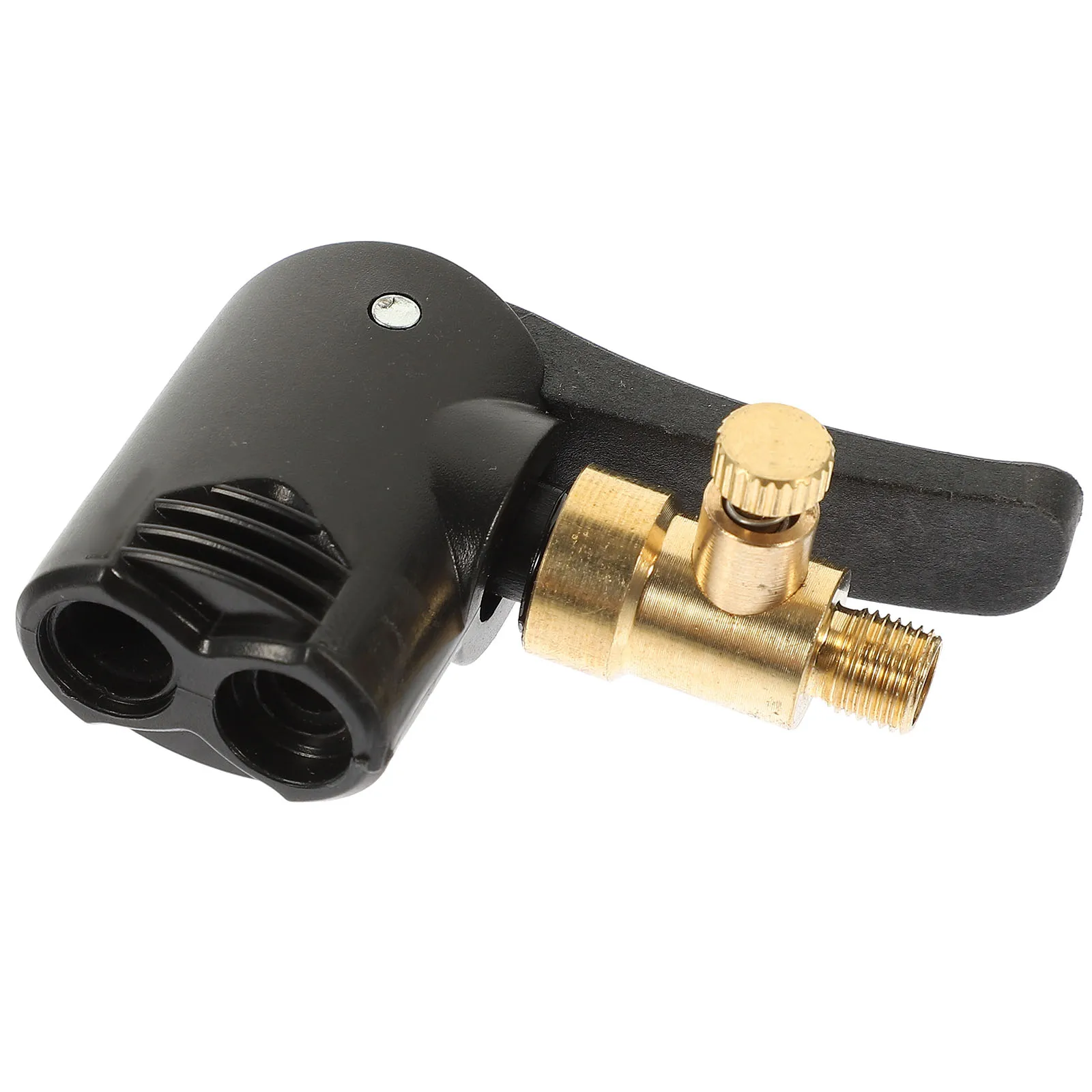 

Brass Inflator Chuck Open End Tire Connector Lock-On Pump Clip Hose Clamp For Car Motorbike Bike Inflating Repair Tool