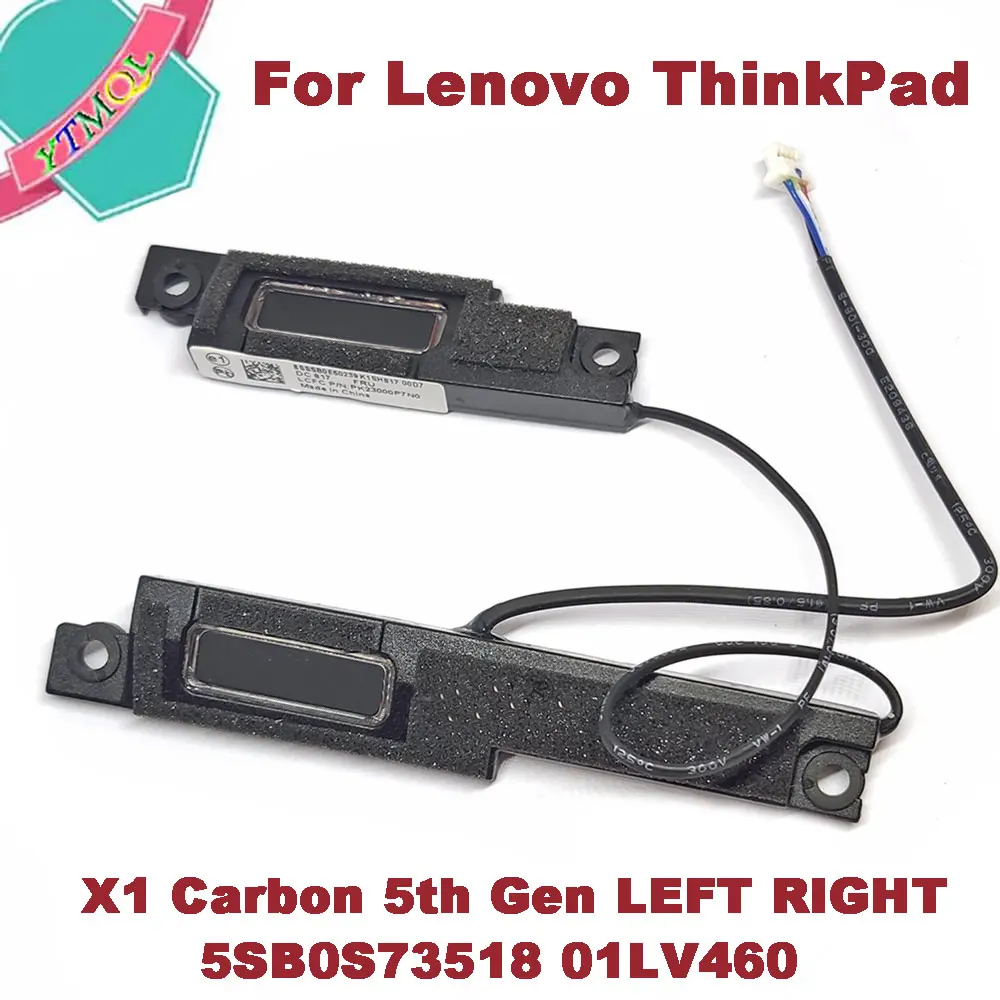 

1Pair Built In Speaker For Lenovo ThinkPad X1 Carbon 5th Gen LEFT RIGHT 5SB0S73518 01LV460