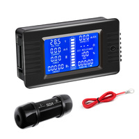 PZEM-015 Digital Battery Tester 8-120V Lithium Lead Acid Battery Capacity Tester Coulomb Counter Capacity Meter LCD Display