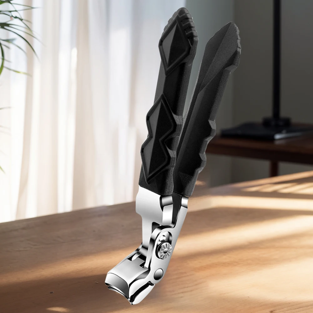 

Кусачки для ногтей из нержавеющей стали, не разбрызгивающиеся, с пилкой, для толстых ногтей на руках и ногах