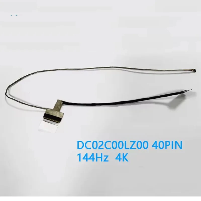 H+New Original Laptop LCD Cable For HP PAVILION 6 15-DK 15-DK0127tx DC02C00LZ00 UHD 4K 144HZ 40PIN