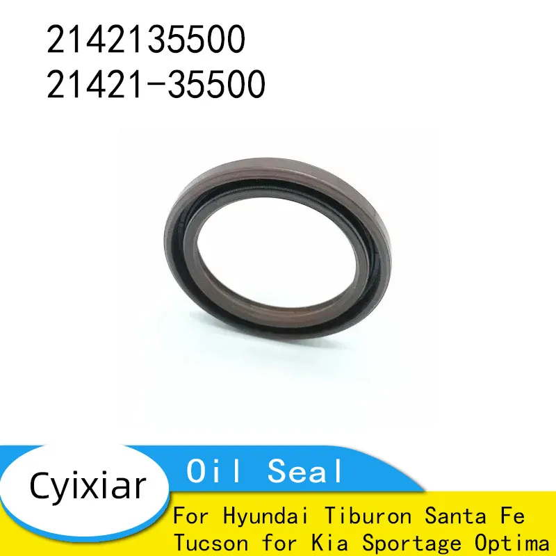 

2142135500 21421-35500 Engine Front Crankshaft Oil Seal for Hyundai Tiburon Santa Fe Tucson for Kia Sportage Optima