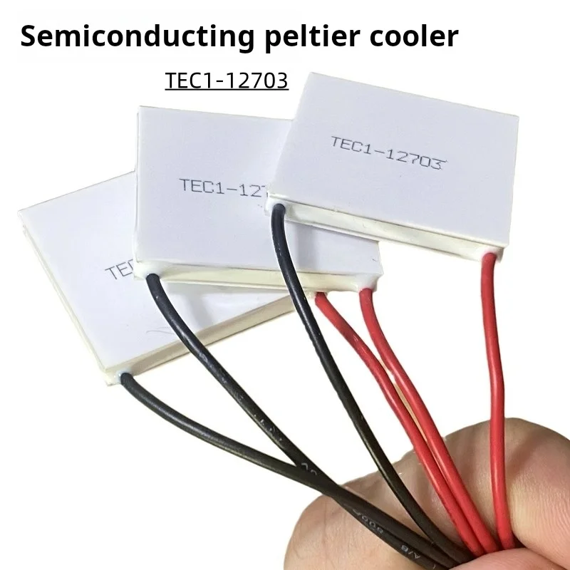 Low power 12v Semiconducting peltier cooler tec1-12703 30*30mm Refrigerator dehumidifier cooling heat dissipation