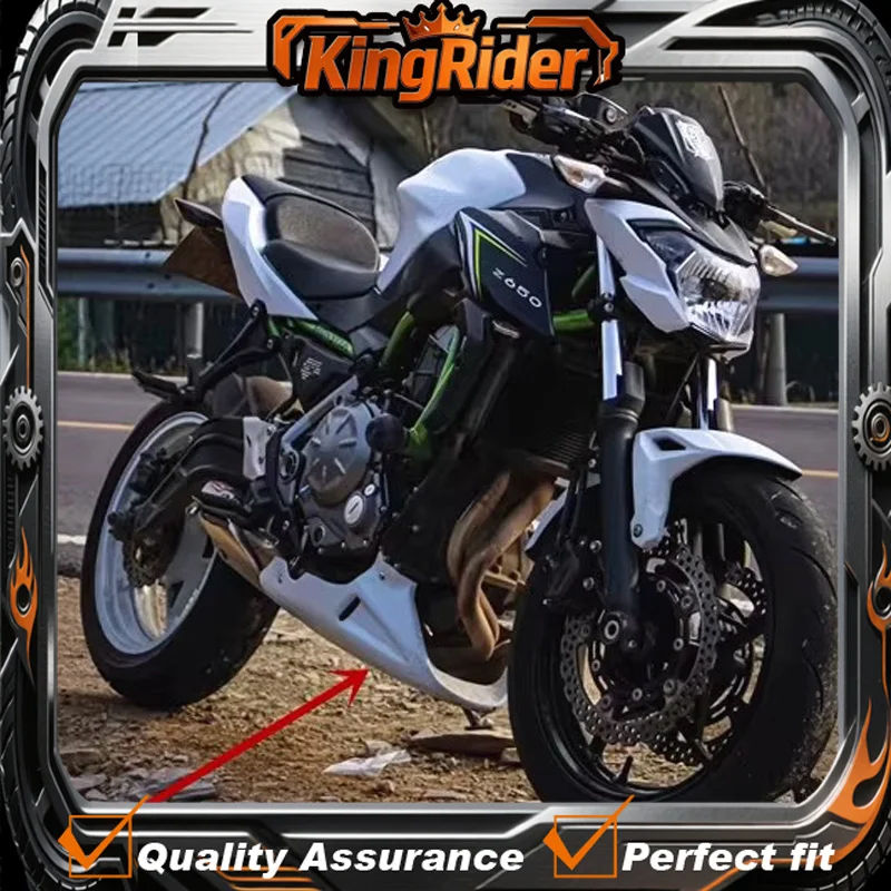 For Kawasaki Z 650 Z650RS 2017-2024 Motorcycle Engine Guard Frame Protection Lower Spoiler Fairings Belly Pan Cover Accessories