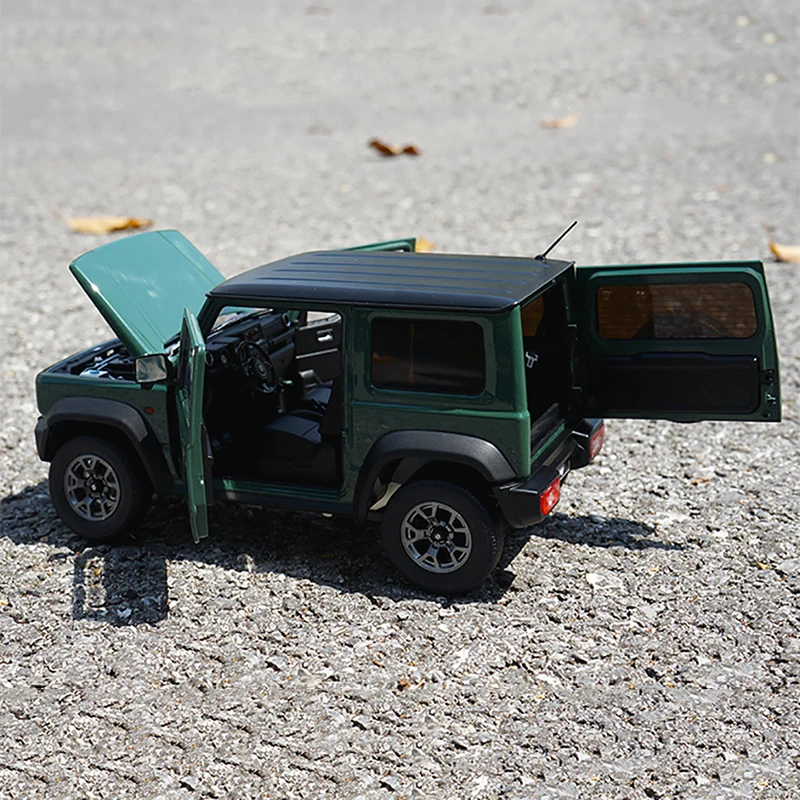 LCD Original Suzuki Jimny Alloy 1 18 Simulation Car Model Off-Road Vehicle SUV