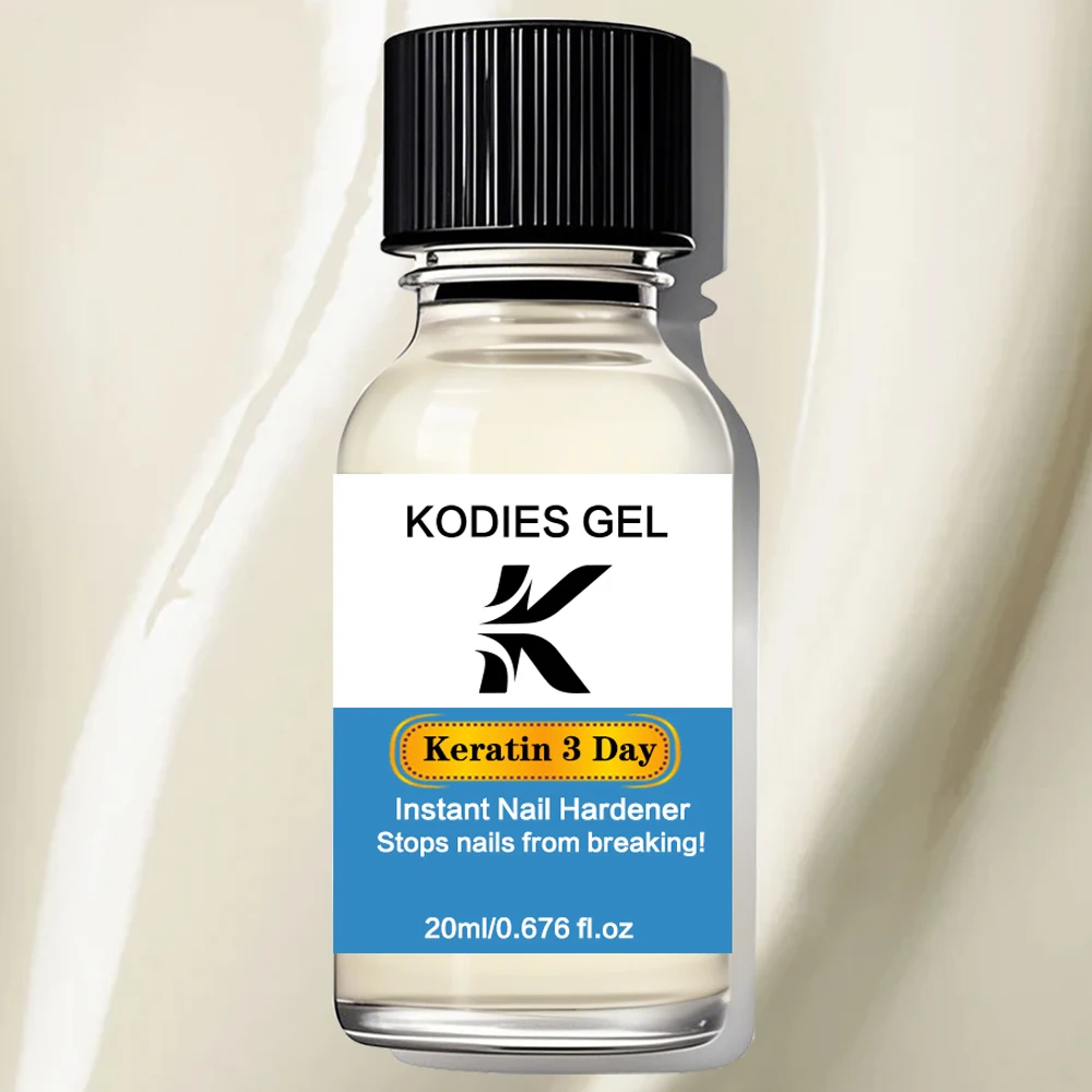 كوديس جل الكيراتين 3 يوم مقوي الأظافر فوري مسمار تصلب وقف الأظافر كسر النمو البولندية الطبيعية الجافة إصلاح العناية بالأظافر
