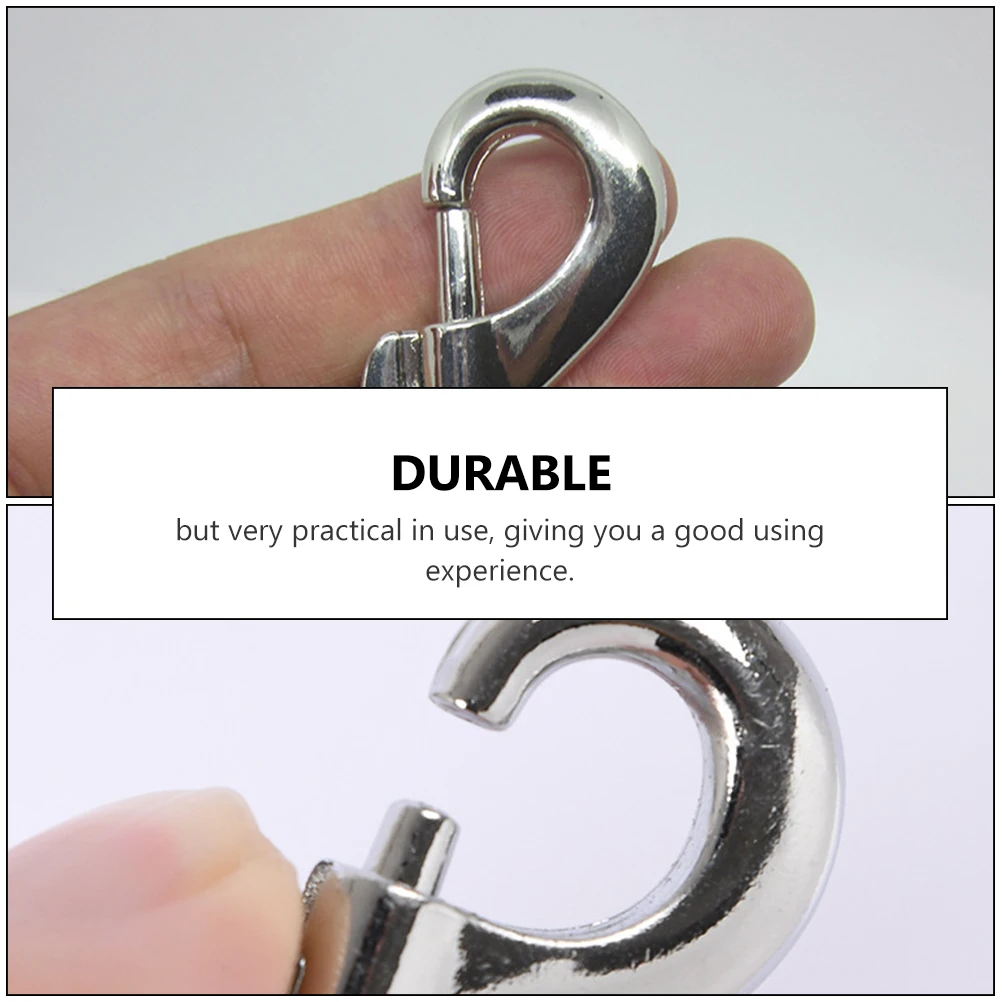

10 Pcs Pet Buckle Dog Hooks Bolt Snap Practical Accessories Leash Clasp Swivel Eye Zinc Alloy Puppy