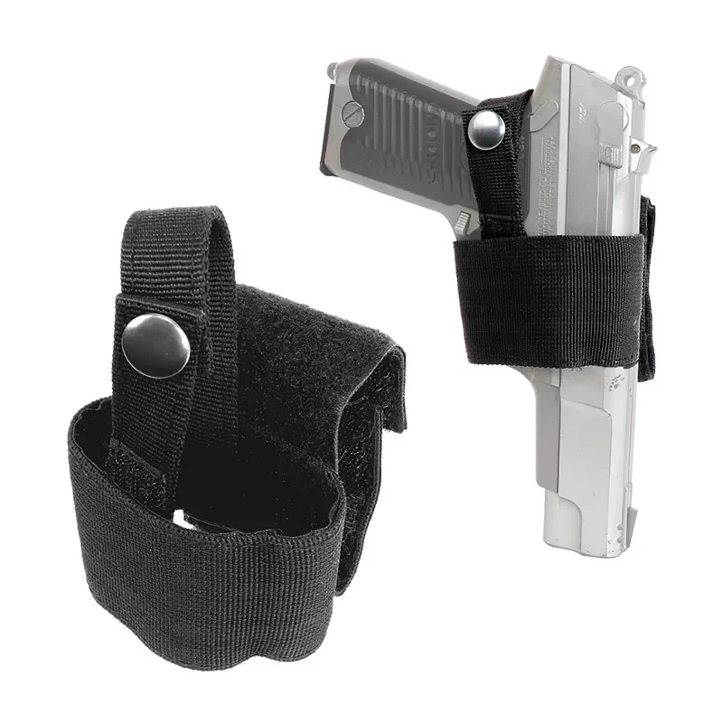 Tactical Ultra-light Portable Simple Pistol Holster Molle  Edc