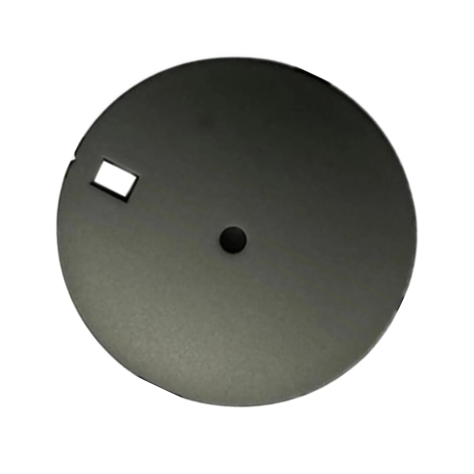 تقويم واحد عند 3.8 ساعة تاج بمينا وجه أسود بدون مقياس لملحقات ساعة الحركة المحسنة NH35 4R35 6R15