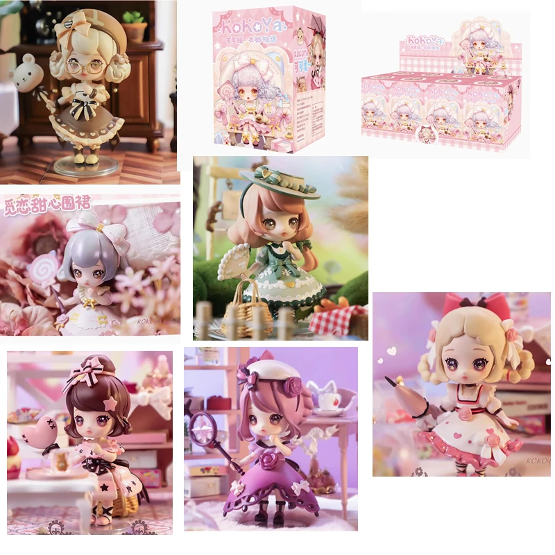 

100% Genuine Kokoya Closet Story Series Blind Box Handmade Ornament Trendy Doll Lolita Doll Girlfriend Gift Backpack Pendant Toy