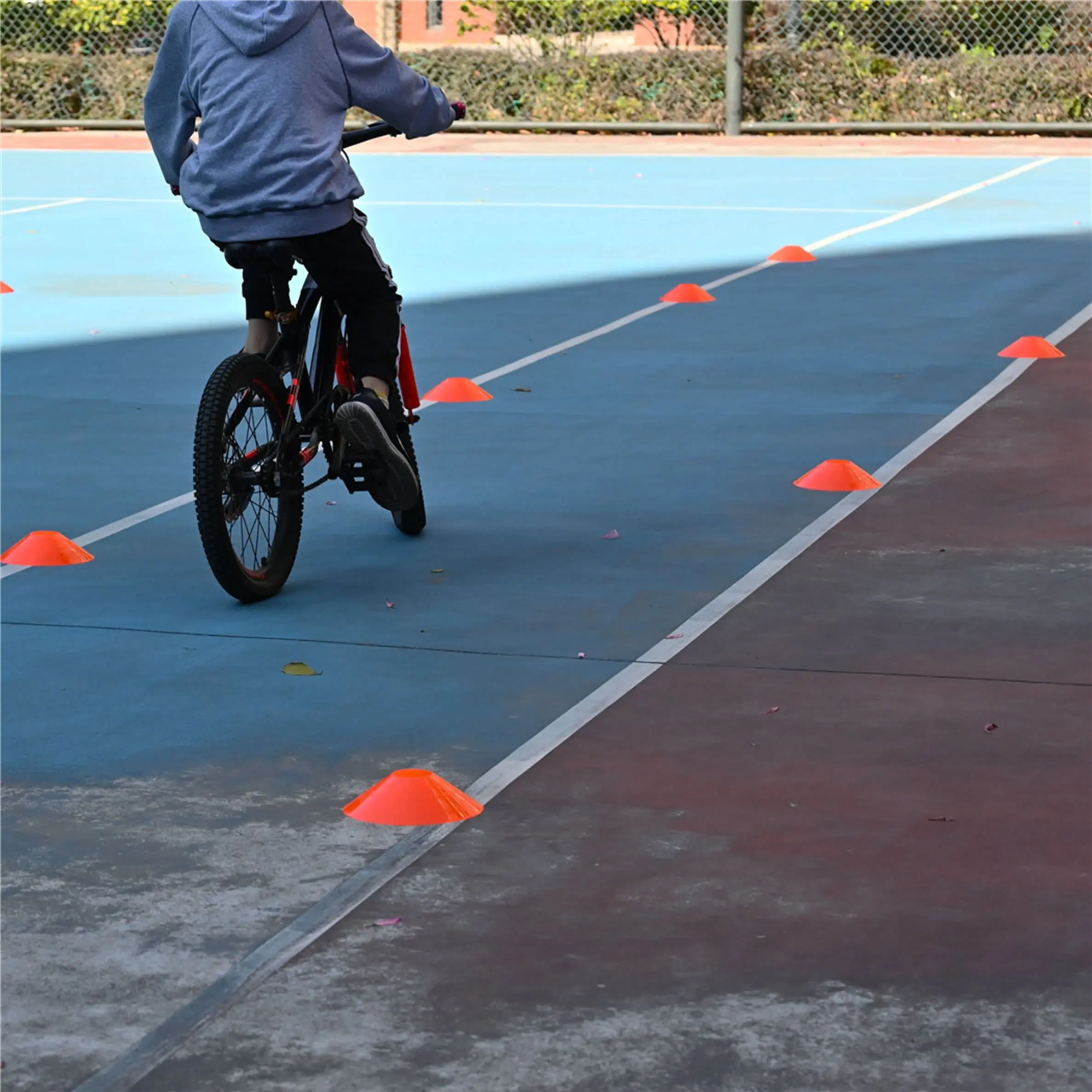 Cono de entrenamiento de fútbol para niños, juego de conos de disco para ejercicio de agilidad, accesorios de entrenamiento deportivo, 20/40/60 piezas