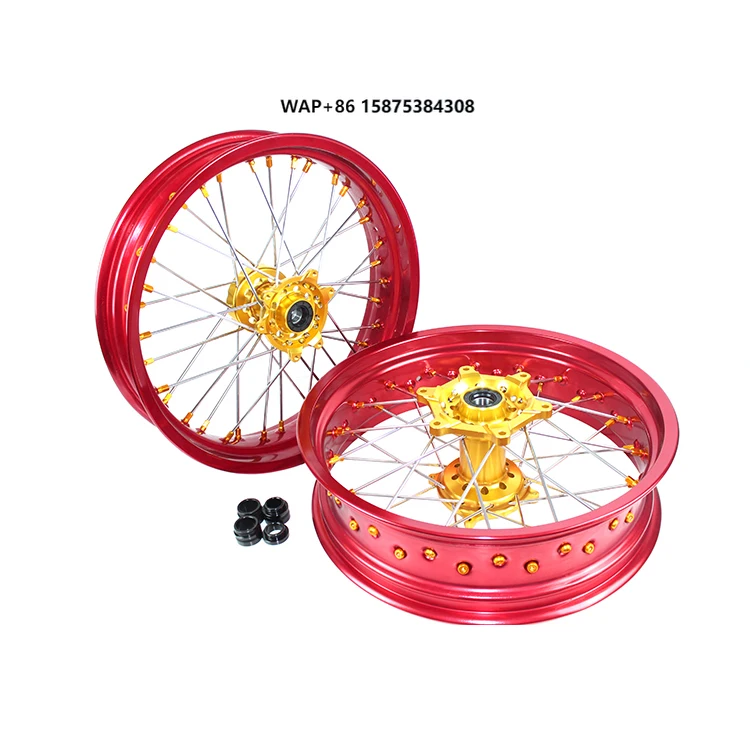 

Customized Color Motorcycle Accessories off Road Motorcycle Wheels Supermoto Wheel for HONDA CR 125 250