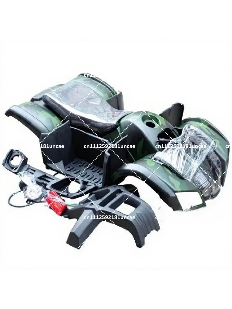 Full Body Plastic Shell Kit Complete Set Replacement Parts for 4 Wheeler