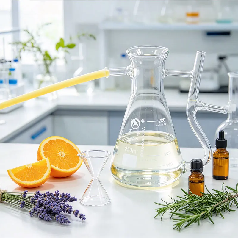 1000ml Hydrolate Distilling Essential Oil Separator for Chinese Herbal Medicine Petal Distilling Water Collection Tube