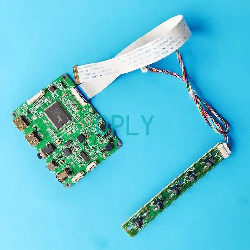 

Fit M116NWR4 N116BGE N116BCA M116NWR7 M116NWR6 M116NWR1 Kit 11.6" 1366*768 LED Panel 2Mini-HDMI 30Pin EDP Controller Drive Board