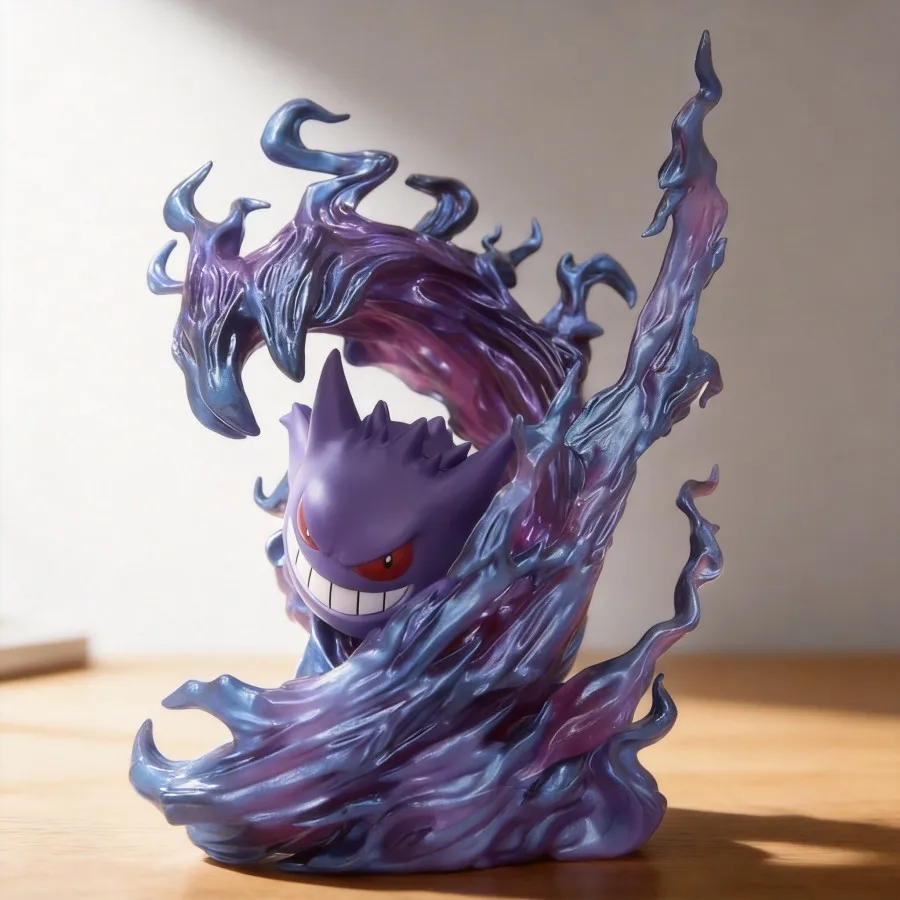 

Anime Pokémon Gengar Figurine Boxed Version Collectible Model 18cm Decoration Toy for Fans Gift