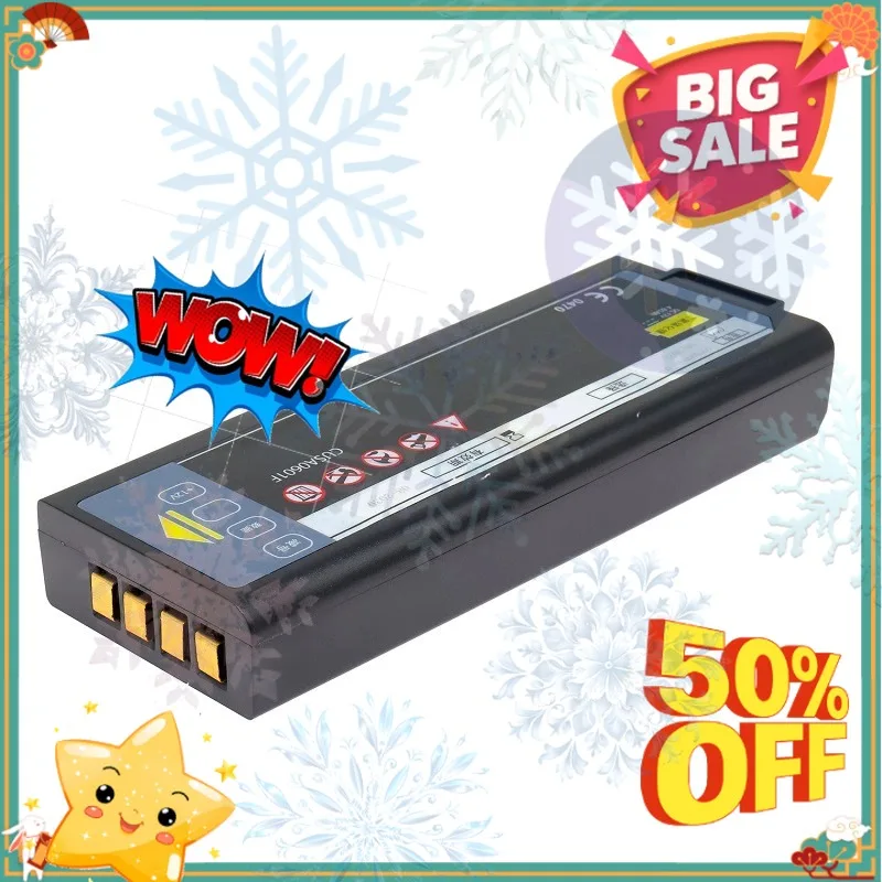 SWZY PO340398 Battery 12V/4.65Ah CUSA0601F, 110604-O for CU Medical Defibrillator P NCUSA 1103BB AED IPAD NF1200