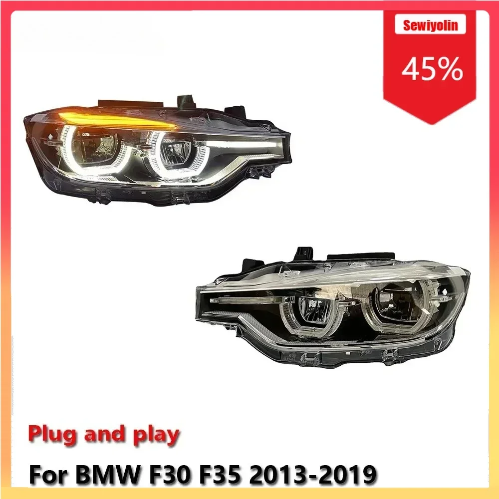سيارة السيارات LED مصباح المصباح ضوء الجمعيات لسيارات BMW 3 سلسلة F30 F35 2013-2019 السيارات الضباب DRL الفرامل بدوره مصباح إشارة التوصيل An