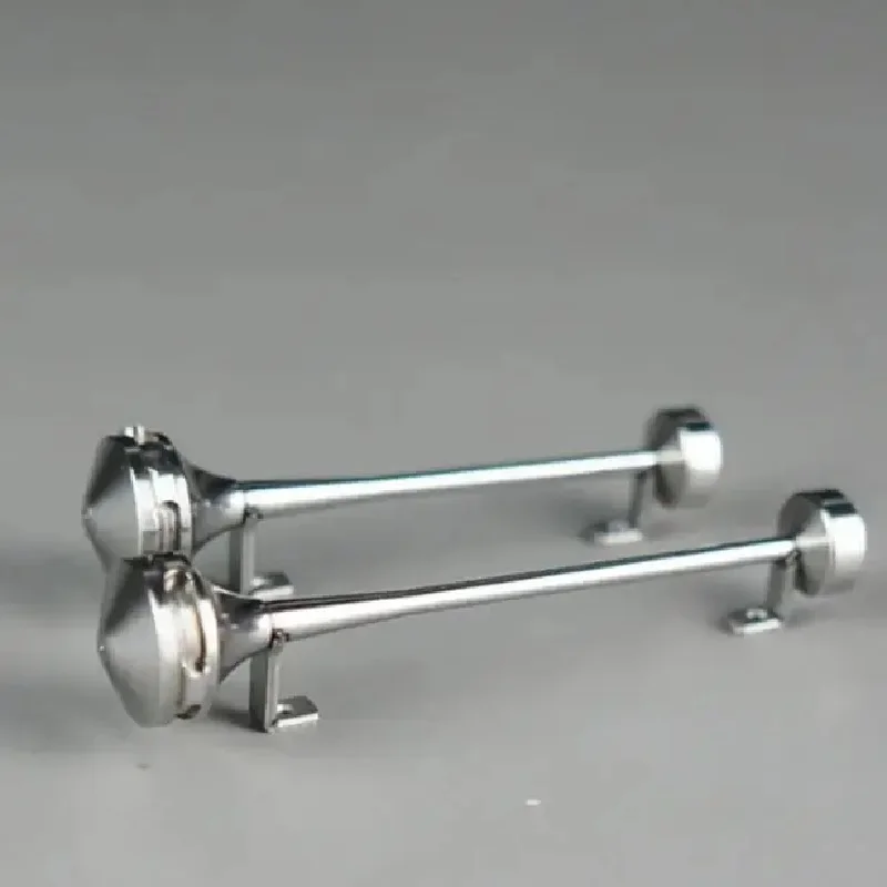 RC 1/14 Metall-Pfeifhorn für Tamiya Hydraulikbagger, Lader, Muldenkipper, SCANIA, MAN, VOLVO Anhänger, Kipper, DIY-Teile – Detail 1