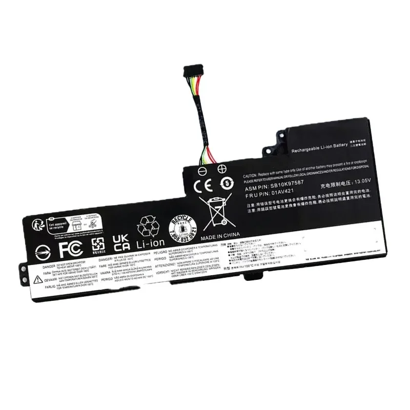 24Wh Laptop Battery For Lenovo ThinkPad T480 T470 A485 A475 01AV421 01AV419 SB10K97576 01AV420 SB10K97577 01AV489 SB10K97578