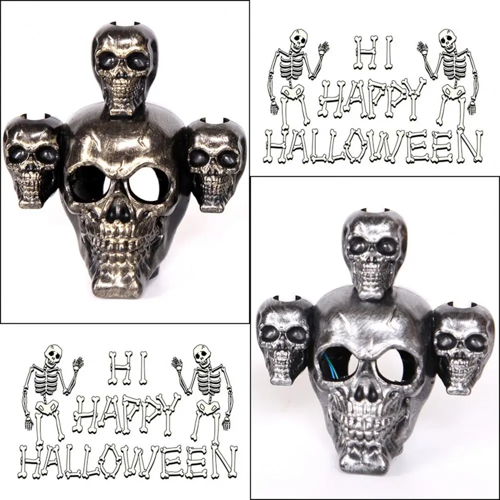 

Home Decor Spooky Halloween Skull Candle Lamp with Smoke Effect Led Aromatherapy Decoration for Haunted House Skeleton
