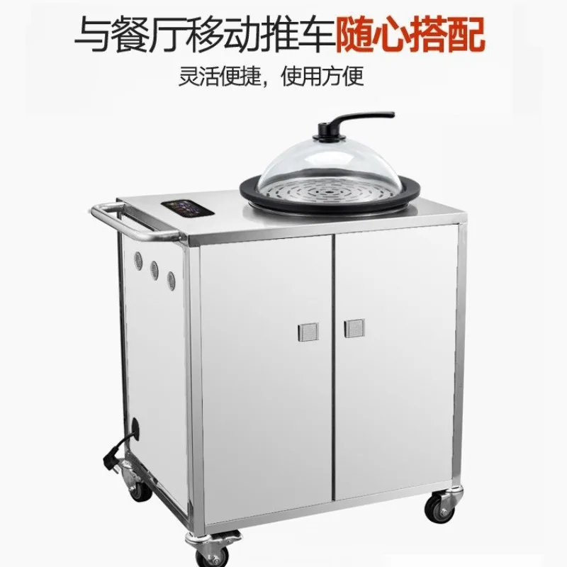 Commercial multi-function embedded upper and lower cooking hotel restaurant sauna stone pot fish household seafood steamer
