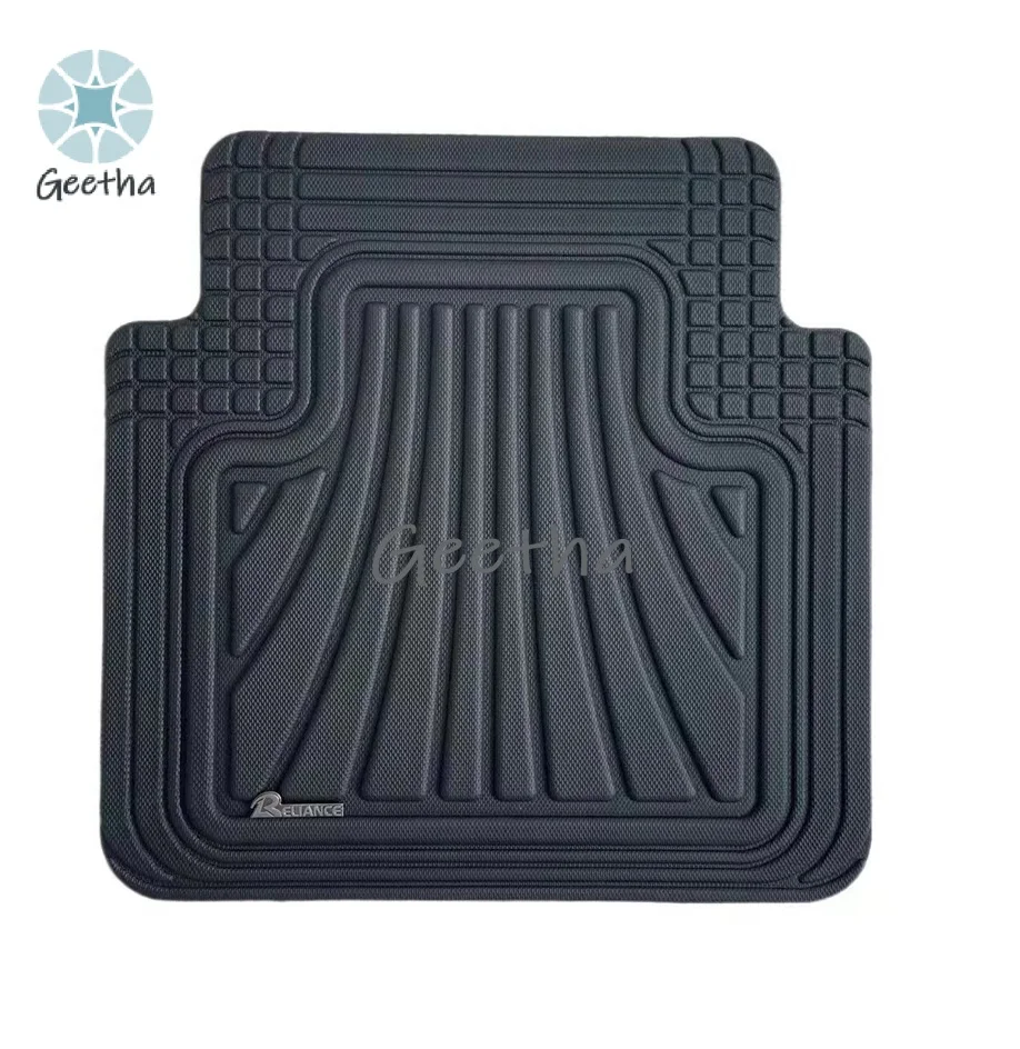 

2022 New Heavy Duty Front and Rear Car Floor Liner Sports Design Flat Rubber Mat TPE and PVC Material Trimable Carpet for MG
