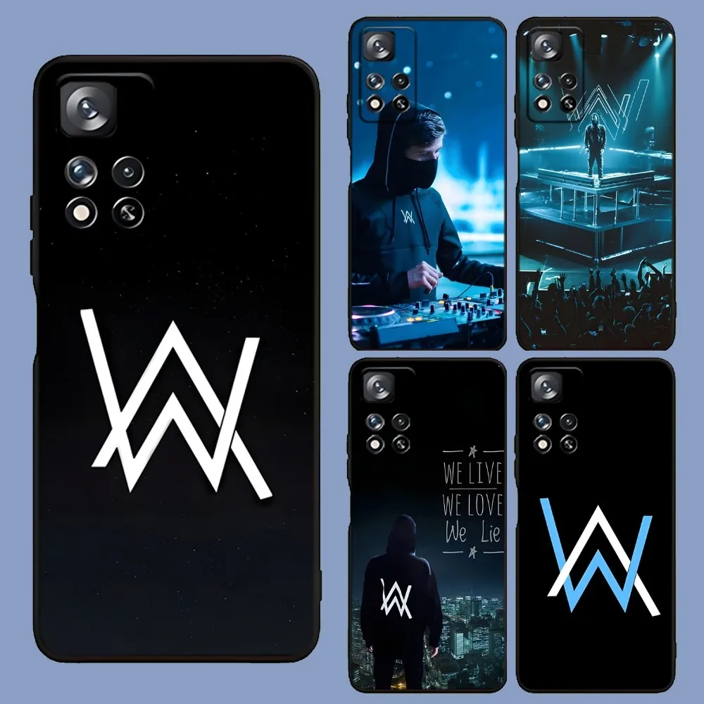 

Alan Walker DJ Phone Case For Samsung Galaxy A13,A21s,A22,A31,A32,A52,A53,A71,A80,A91 Soft Black Cover