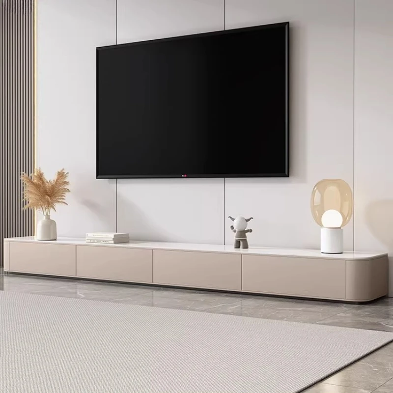 *Home Simple modern light luxury home living room rock slab TV cabinet tv stand monitor stands Rtv table panel cabinets furnitur
