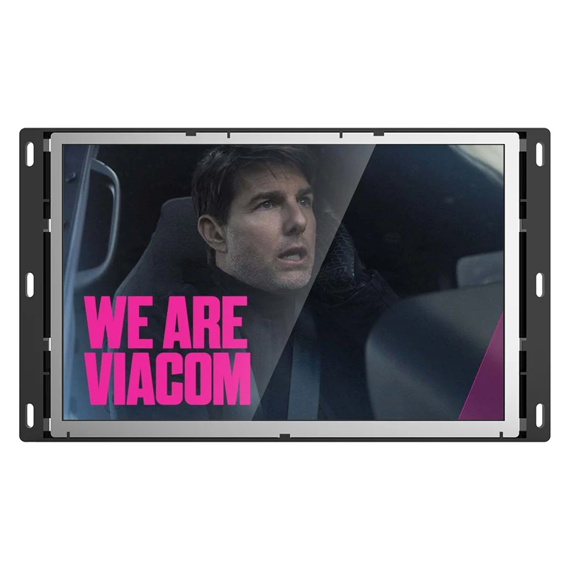 New 7 Inch TFT Open Frame Indoor Digital Media Player with 1 Year Warranty Auto Play USB/SD Support 50000 Hours Panel Life