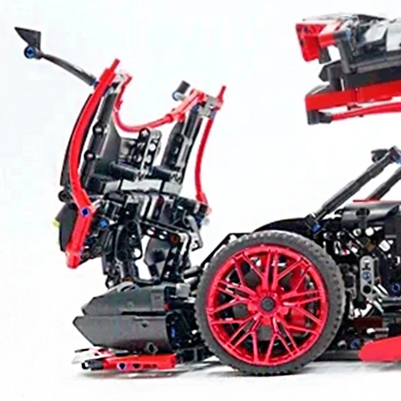 High-quality MOYU 88022 MOC Technical Super Sports Racing Car Model Building Blocks Brick Educational DIY Toy Birthday Gifts Kid