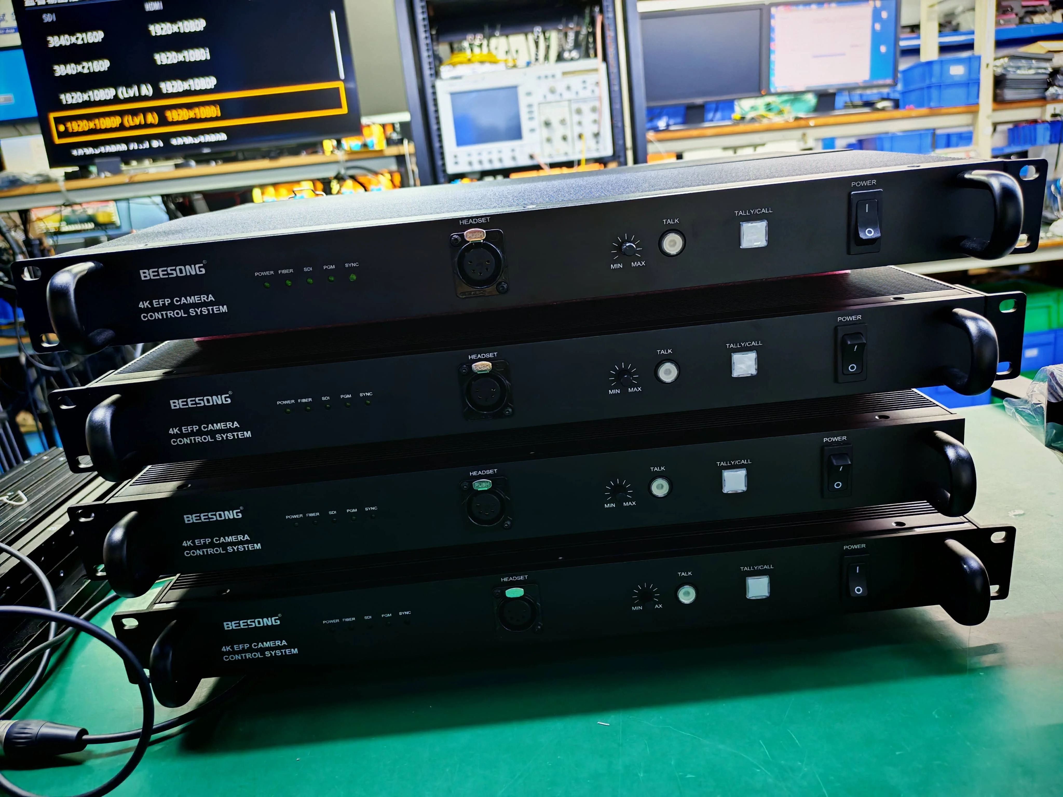 CCU Control 4K EFP Camera System, Versatile Optical Signal Transmit, SMPTE 3K.93C Connector