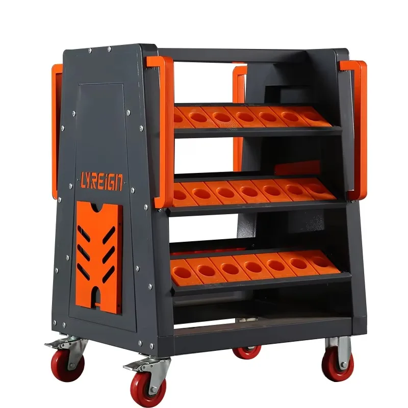LYREIGN DJ105AC-6 BT40 Collet Chuck Turning Tools Tool Holder Cat 40 Tool Holder Cart