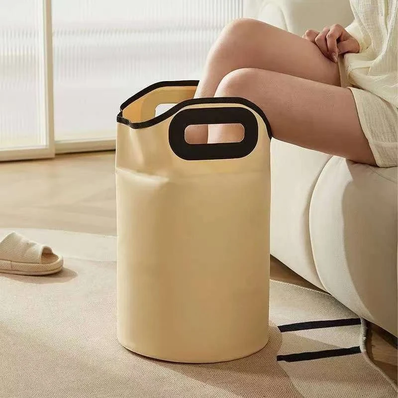 Foldable foot soaking bucket is heightened over calf dormitory household basin Portable temperature fumigation foot bath