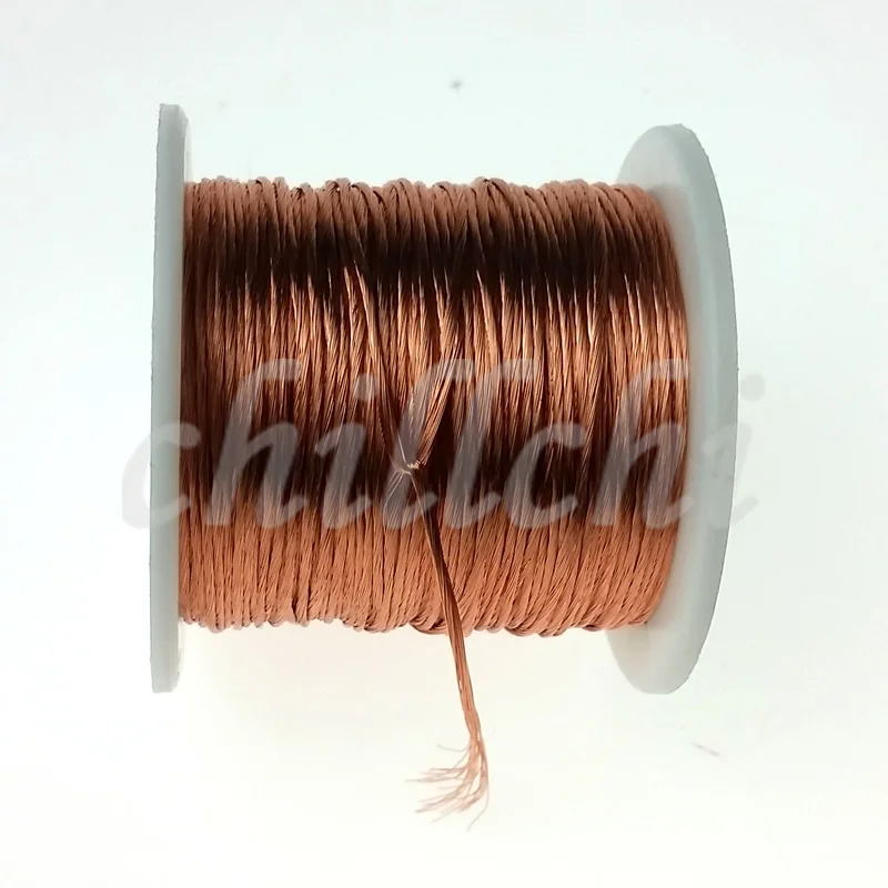 500m/lot 0.1x25 Share Mine Litz Wire Antenna Beam Light Strands Twisted Multi-strand Copper Wire