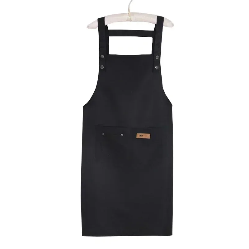 A Black Professional Stylist Apron Waterproof Hairdressing Coloring Shampoo Haircuts Cloth Wrap Hair Salon Tool Barber Apron