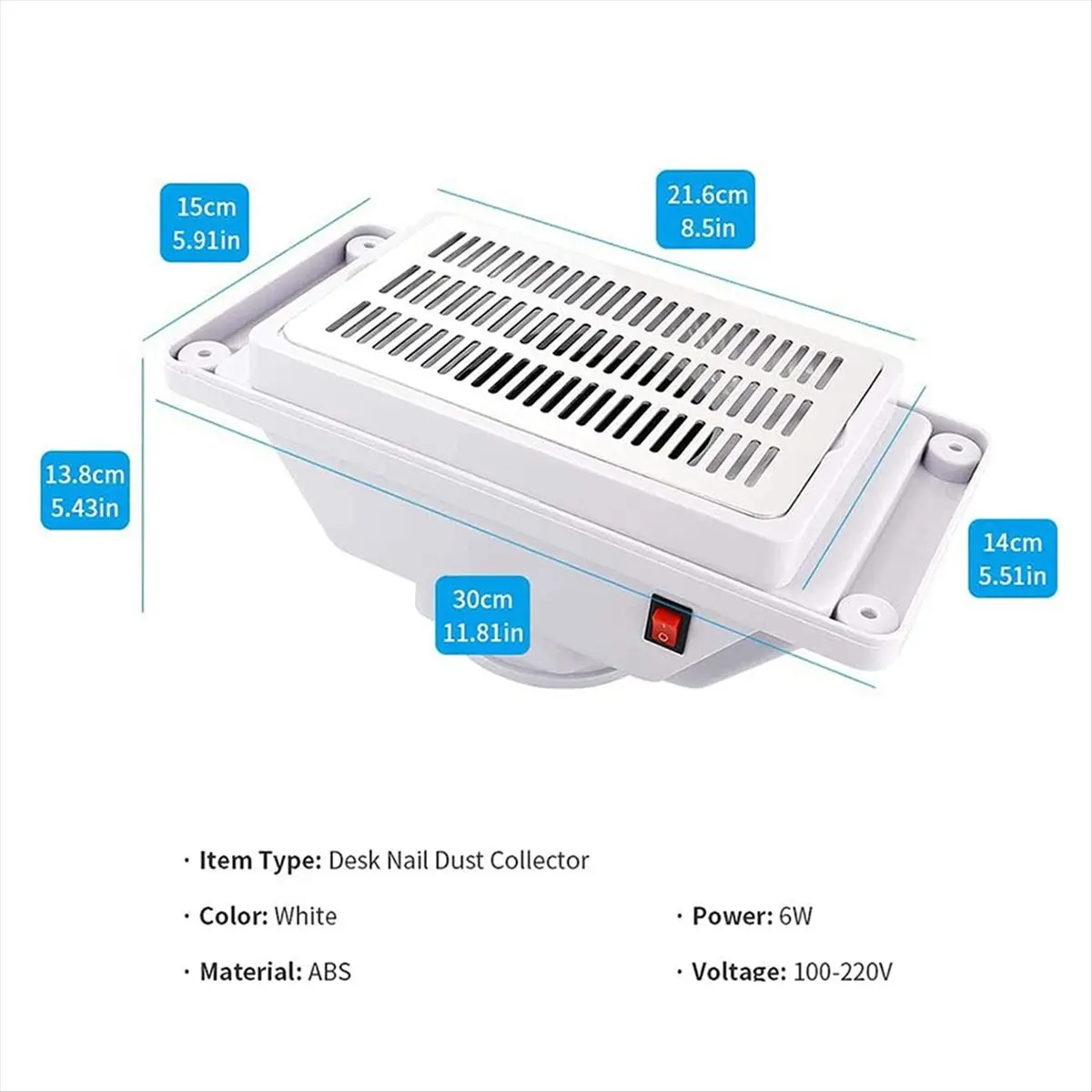 abit-colector-de-polvo-para-unas-con-mesa-integrada-ventilador-potente-de-alta-velocidad-aspiradora-para-manicura-color-blanco-enchufe-estadounidense