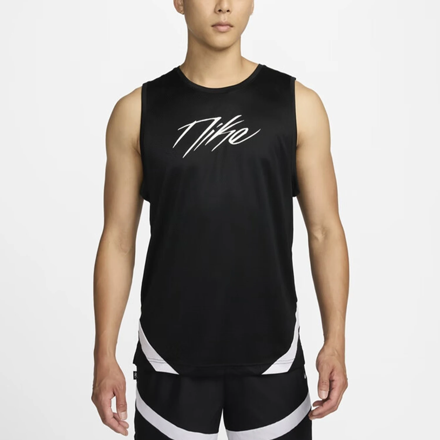 

Оригинальный мужской дышащий баскетбольный тренировочный жилет Nike DRI-FIT FZ0253-010