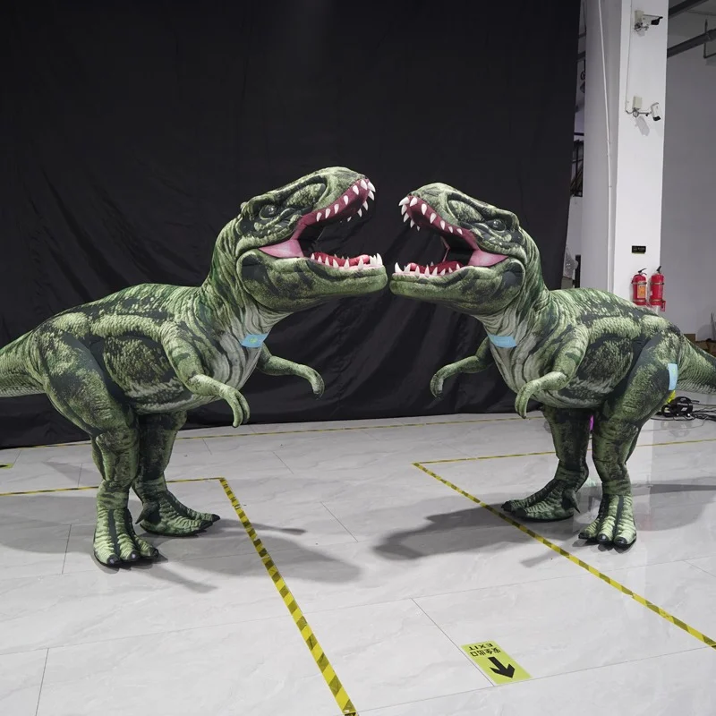 

Advertising Custom Design Big Inflatables Adult Suit Cartoon Animal Moving Walking Inflatable Dinosaur Mascot Costume