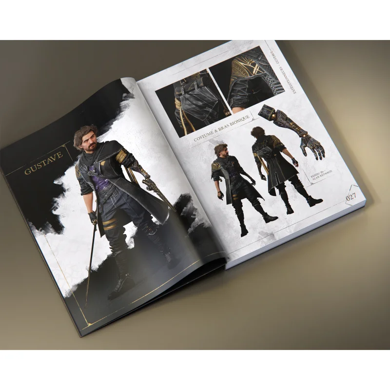 French Original Edition Clair Obscur Expedition 33 Art Book Game Art Collection Light and Shadow Pre-sale