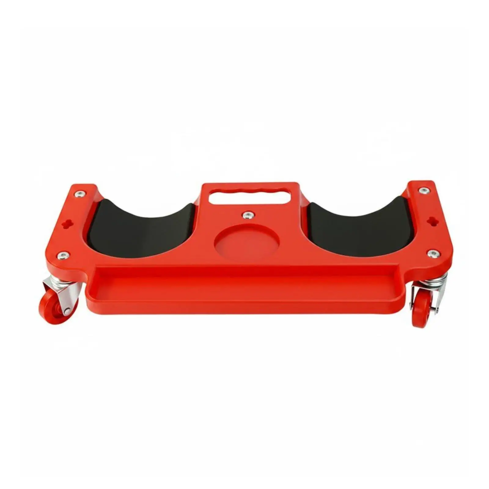 Kneeling Pad Hinged Design Foam Kneeler Seat Five Wheel Swivel Tile Work Floor Kneeling Tool for Mechanics