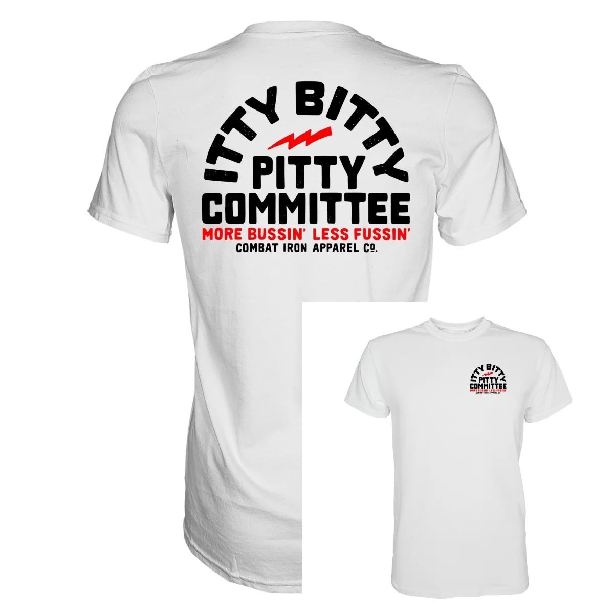 New 2026 Itty Bitty Pitty Committee Men's T-Shirt - Combat Iron Military T-shirt - Suitable for Sports Wear Pure Cotton