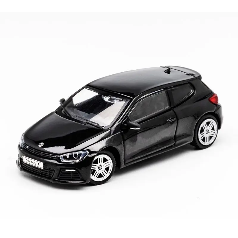 GCD 1:64 シロッコ R ホワイト/ブラック/グリーン/ブルー 合金製モデルカー 装飾オーナメント