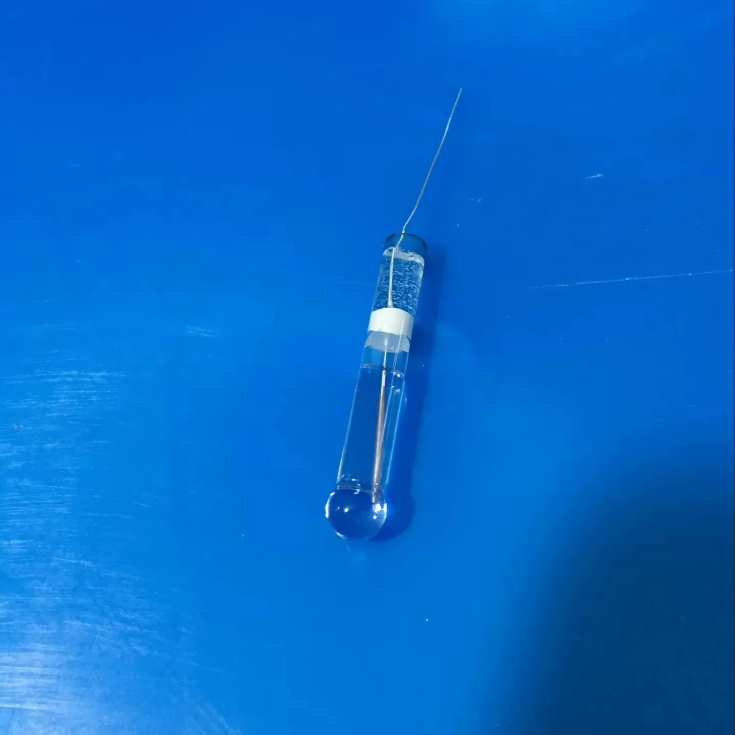 Half-cell 6mm pH Glass Tube ph Inner Chip Probe Glass Bulb Accessories Half-cell ph Probe