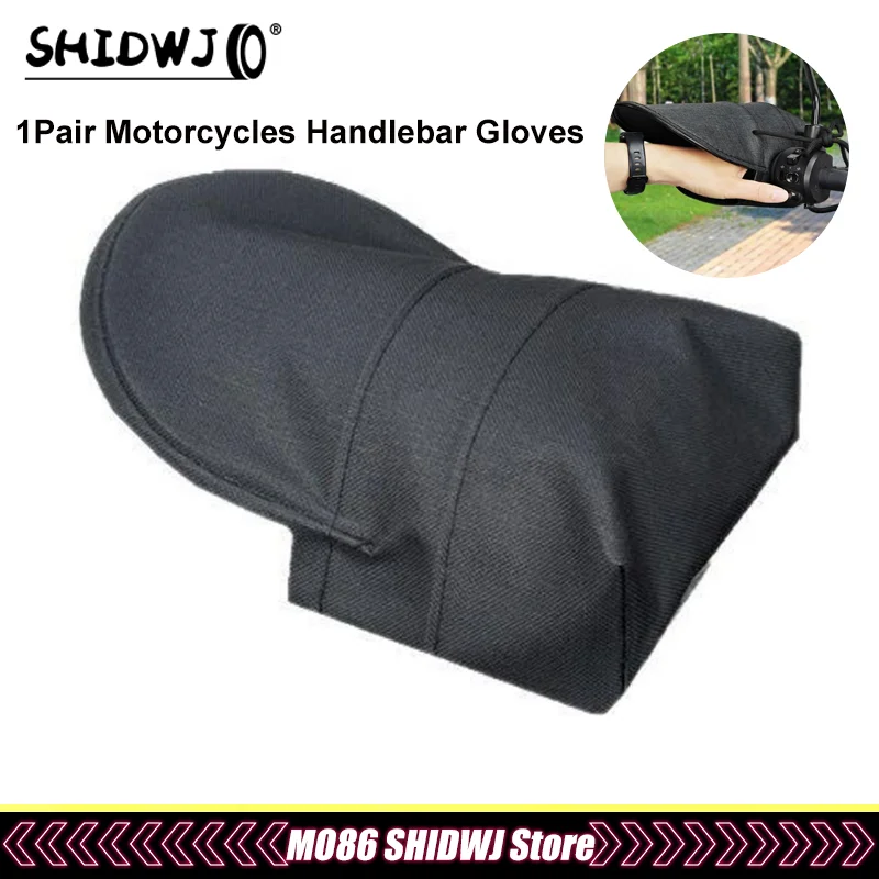 

Electric Car Handlebar Cover Motorcycle Battery Car Hand Guard Cover Summer Sunscreen Heat Shading Gloves Rain Windshield Handle